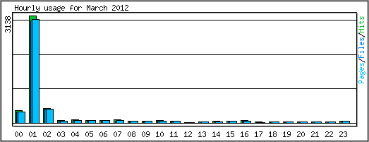 Hourly usage