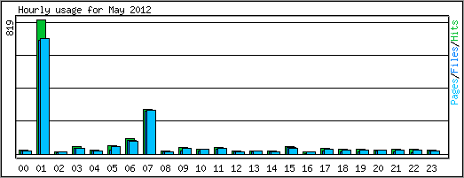 Hourly usage