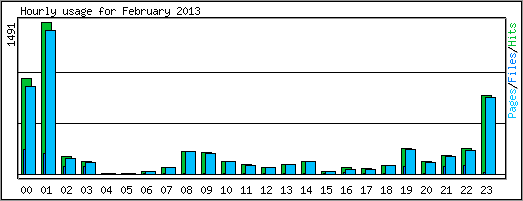 Hourly usage