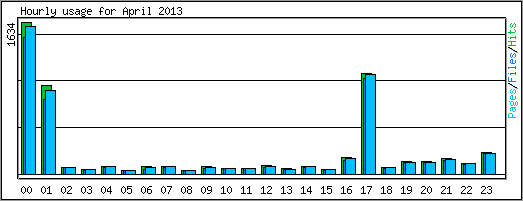 Hourly usage