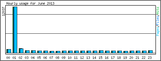 Hourly usage