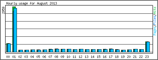 Hourly usage