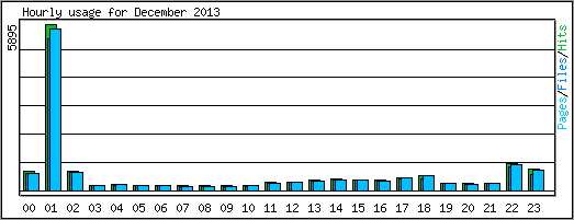 Hourly usage