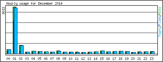 Hourly usage